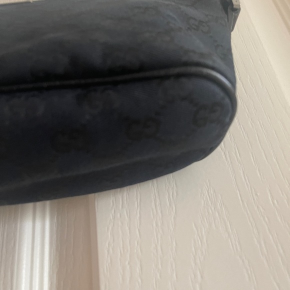 Gucci Web Canvas Boat Baguette - Picture 7 of 15